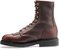 Side view of Double H Boot Mens 8 Inch Work Lacer Steel Toe